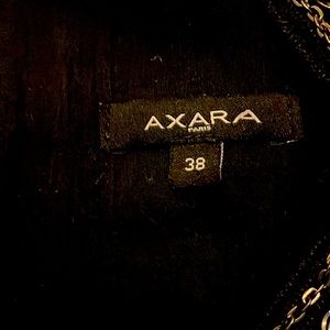 Womens black scars dress mid length sleeves